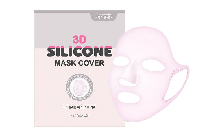 Маска для обличчя багаторазова фіксуюча силіконова The Medius 3D Silicone Mask Cover (136243), фото 1