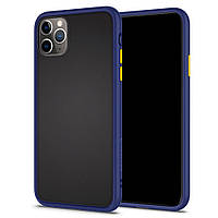 Чохол Spigen для iPhone 11 Pro Ciel Color Brick, Navy (077CS27525)