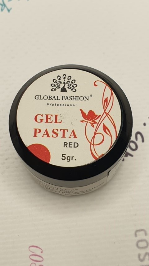 Global Гель для дизайну Gel Pasta Red 5гр.