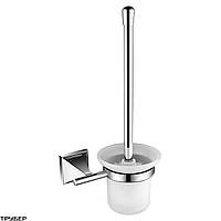 Щетка для унитаза DEVIT 6060151 CLASSIC Toilet brush holder, chrome, glass