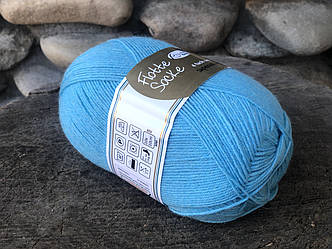 Однотонна носкова пряжа Rellana Flotte Socke, 100 г