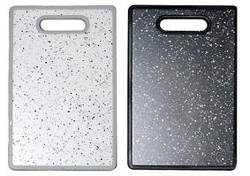 Обробна дошка 30*20см з принтом мармурова крихта