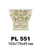 Капітель пілястри, PL551N, Gaudi Decor