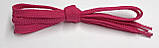 Шнурки простые плоские малиновый 120см (Ширина 7 мм), фото 2