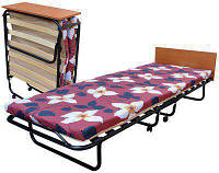 Раскладушка-кровать ортопедическая на ламелях с матрасом и быльцем "Венеция" | Раскладная кровать