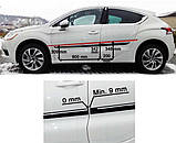 Молдинги на двері для Citroen DS4 2010-2018, фото 4
