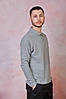 Чоловіча футболка-поло POLO REGULAR MAN LS колір темно-сірий меланж (GM), фото 5