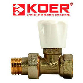 Вентиль радіаторний (KR.903) 1/2"х1/2" Czech Product