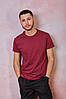 Чоловіча футболка JHK REGULAR T-SHIRT колір бордовий (BU), фото 3