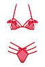 Комплект жіночий еротичний бюстгальтер і трусики Obsessive GIFTELLA SET, фото 5