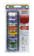 Набір кольорових насадок Wahl, 8 шт + підставка 4503-7171 (03170-400)