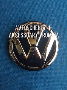 Передня емблема (значок) під оригінал Volkswagen Caddy з 2011-