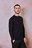 Чоловіча футболка JHK REGULAR T-SHIRT LS колір чорний (BK), фото 4