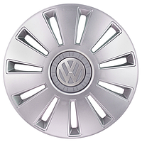 Ковпаки REX для VW CRAFTER радіус R15 (комплект 4шт) Сріблястий