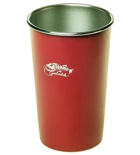 Металевий Стакан Tramp TRC-099 450 мл, червоний