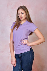 Жіноча футболка-поло JHK POLO REGULAR LADY колір бузковий (LV)