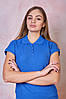 Жіноча футболка-поло JHK POLO REGULAR LADY колір синій (RB), фото 3