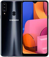 Смартфон Samsung Galaxy A20s 3/32GB Black (12 місяців гарантії)