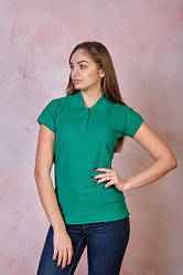 Жіноча футболка-поло JHK POLO REGULAR LADY колір зелений (KG)