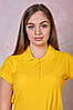 Жіноча футболка-поло JHK POLO REGULAR LADY колір жовтий (SY), фото 4