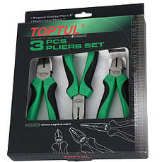 Набір пасатижів TOPTULPRO 3ед. GAAE0302