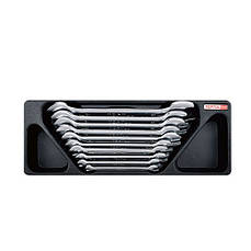 Набір ключів ріжкових 6-27мм 10 од. (в ложементі) TOPTULPRO GAAT1003