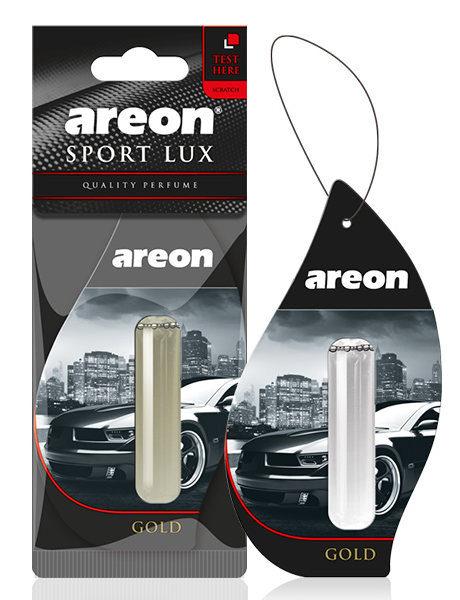 Ароматизатор для автомобіля AREON "Sport LUX" Gold (Парфум) 5ml