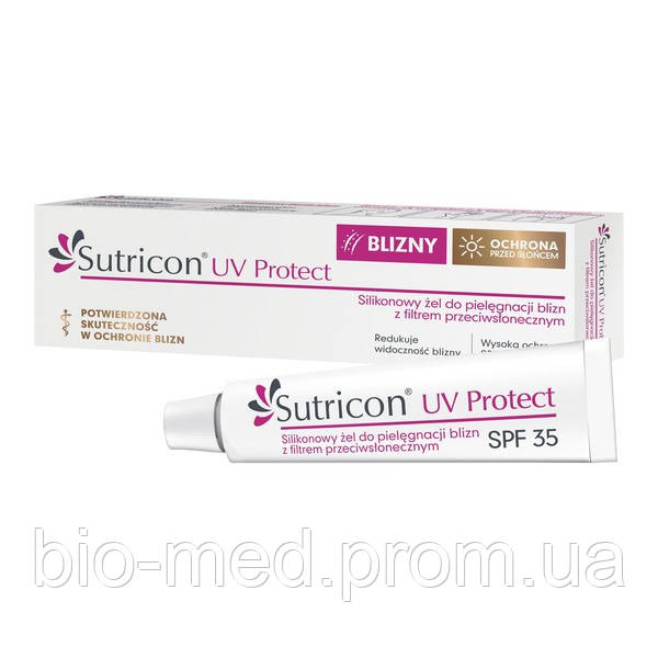 Купить Sutricon UV Protect - силиконовый гель от рубцов SPF 35, 15 мл ...