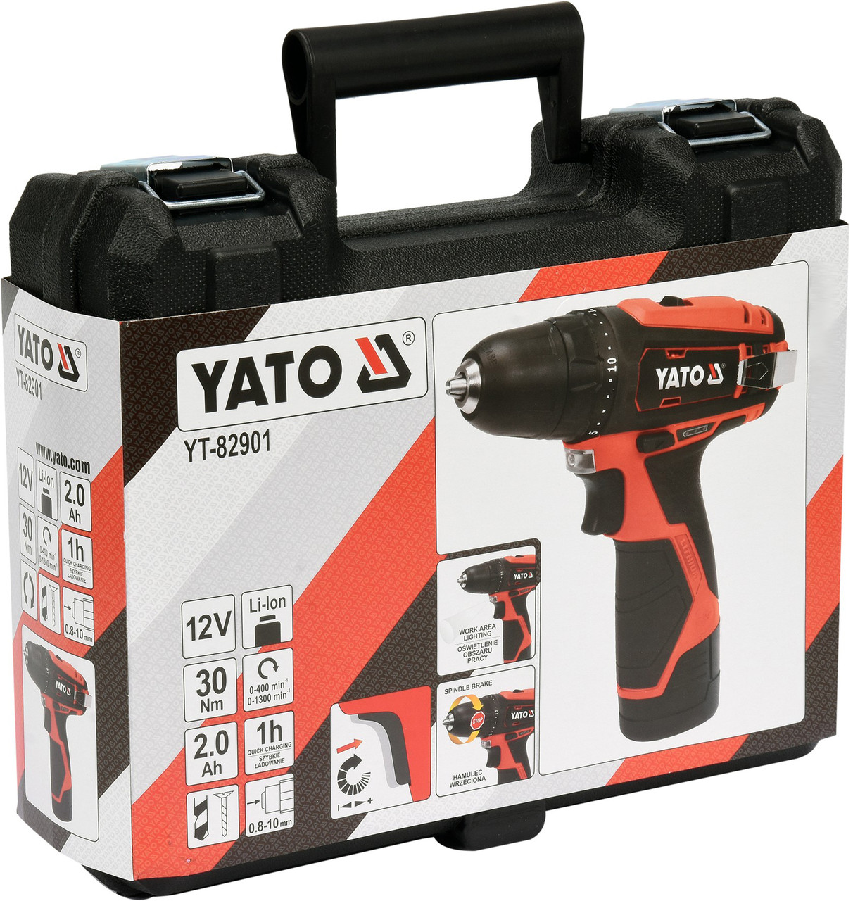 Шуруповерт аккумуляторный YATO YT-82901 - фото 5 - id-p1008096443