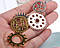 Набір металевих шестерней, Мідь, 50 г, фото 2
