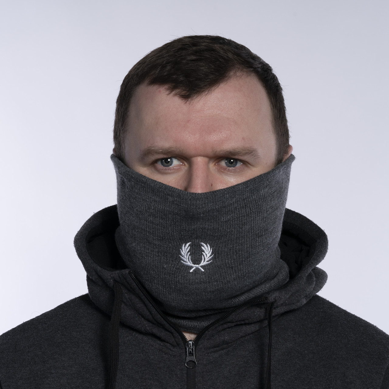 Купить Бафф мужской зимний теплый серый качественный снуд горловик Фред ...