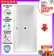 Прямокутна акрилова ванна 170x75 см Excellent Crown ІІ WAEX.CRO17WH