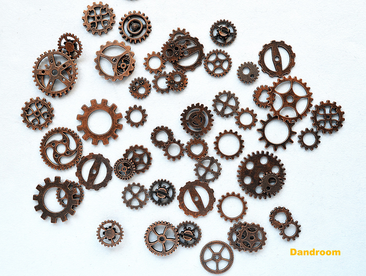 Набір металевих шестерней, Бронза, 50 г, фото 1
