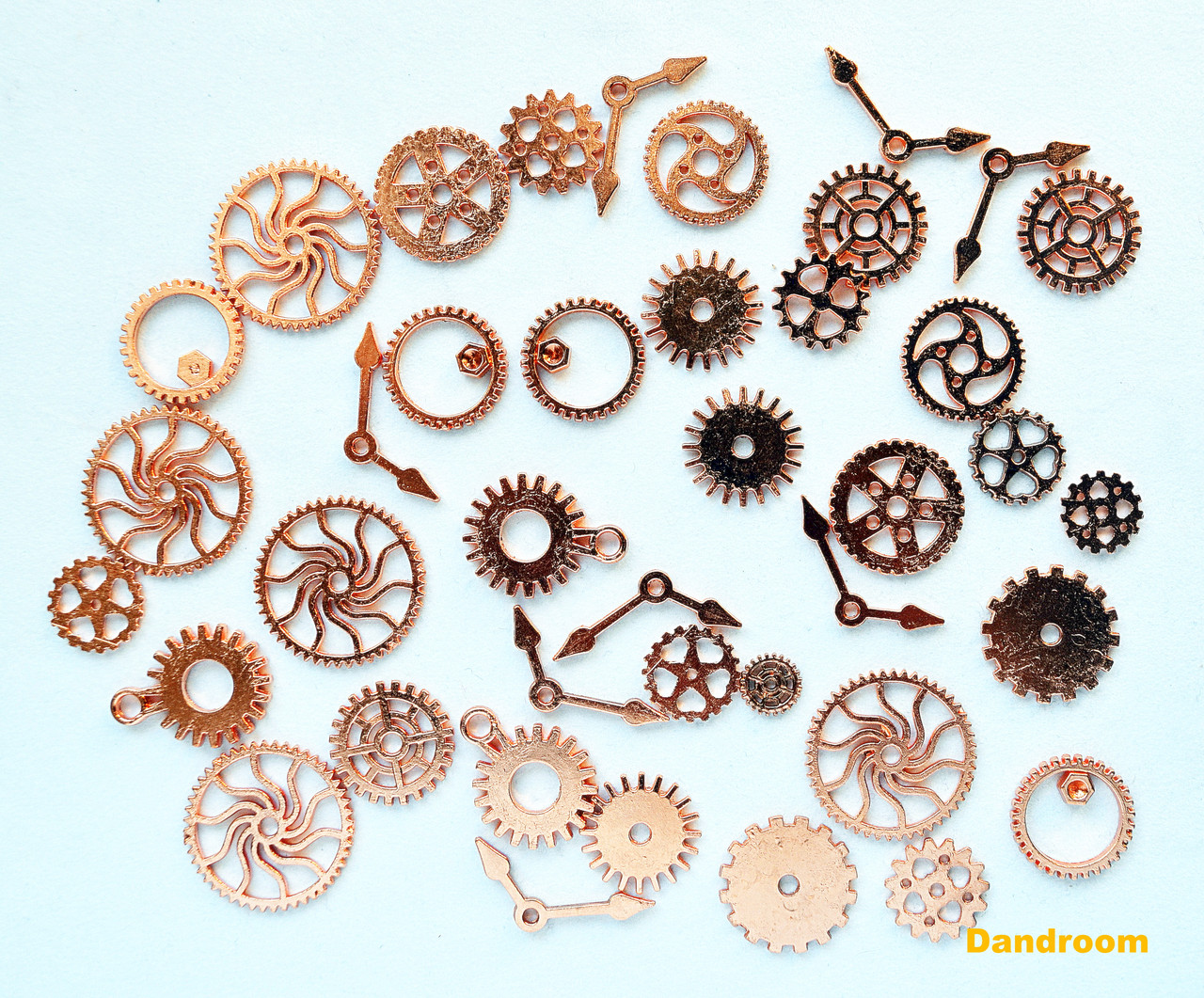 Набір металевих шестерней, Мідь, 50 г, фото 1