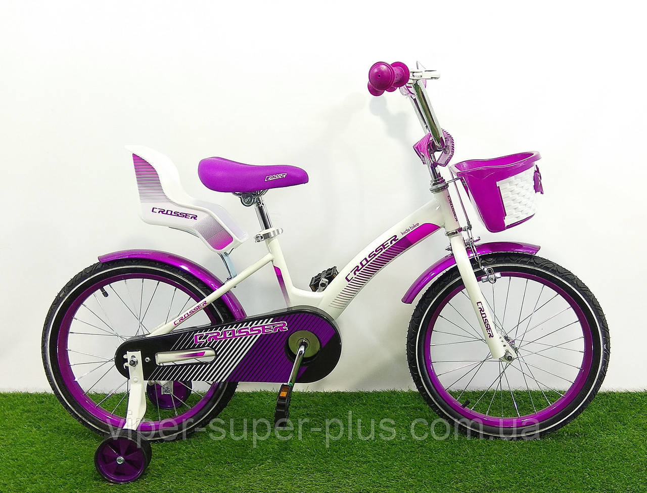 Дитячий велосипед для дівчаток Crosser Kids Bike 16"