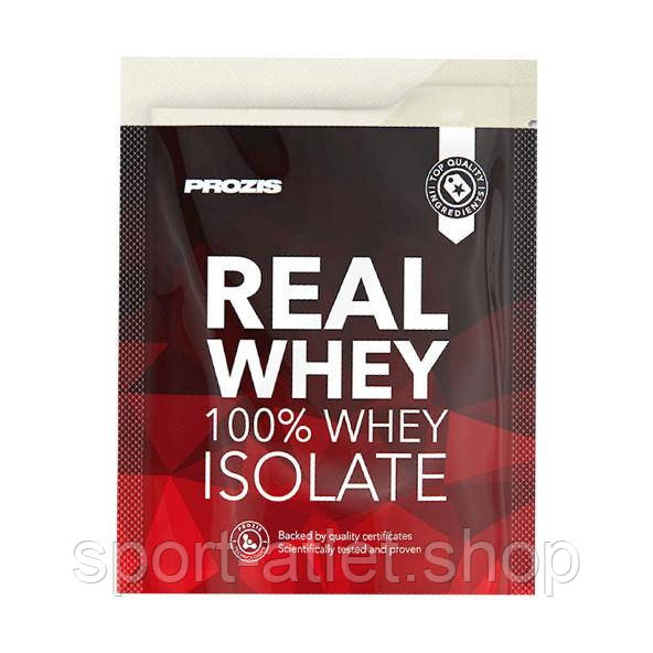 Протеїн Prozis 100% Real Whey Isolate, 25 грам Суниця