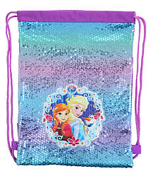 Сумка-мішок для форми/ взуття дитяча DB-11 556565 Принцеса Sofia Frozen