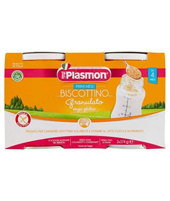 Печиво розчинне Plasmon Biscottino Granulato 2х374гр