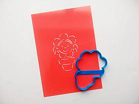 3D-формочки-вирубки для пряників "Квітка 23"