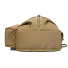 Тактична армійська сумка бананка 3 л для мисливця чорна LG-446, фото 2