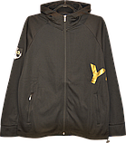 Чоловіча чорна спортивна кофта на блискавці Adidas Y-3, фото 2