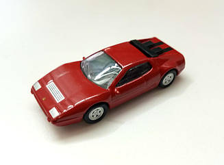 Модель Ferrari micro cars 512 BBi в масштабі 1:100 (червоний)