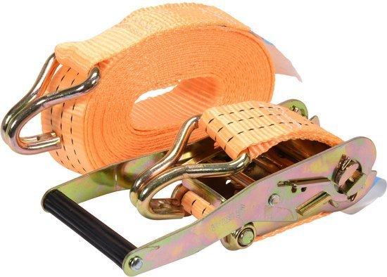 Ремінь для кріплення вантажу з тріскачкою 1500/3000 DAN 8 м Х 50 мм Vorel 82407 (Польща), фото 1