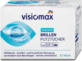 Серветки для окулярів, екранів, об'єктивів VISIOMAX Brillenputztücher, 52 шт.