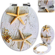 Сидіння для унітаза з мікроліфтом Natural style, стільчак Starfish, фото 4