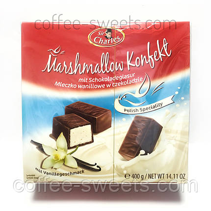 Цукерки Sir Charles Marshmallow Konfekt 400g, фото 2