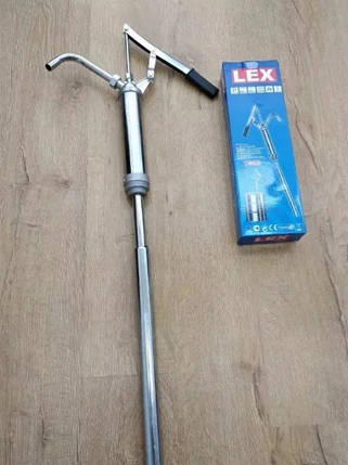 Насос масляний для бочок LEX TS32 з регулюванням висоти, фото 2