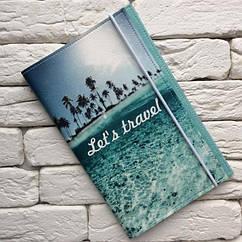 Тревел-кейс Пляж екошкіра