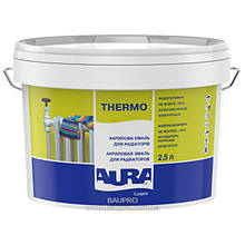 Емаль AURA Luxpro Thermo акрилова для радіаторів, 2,5 л