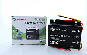 Перетворювач DC/DC 24v-12v 30A, фото 3